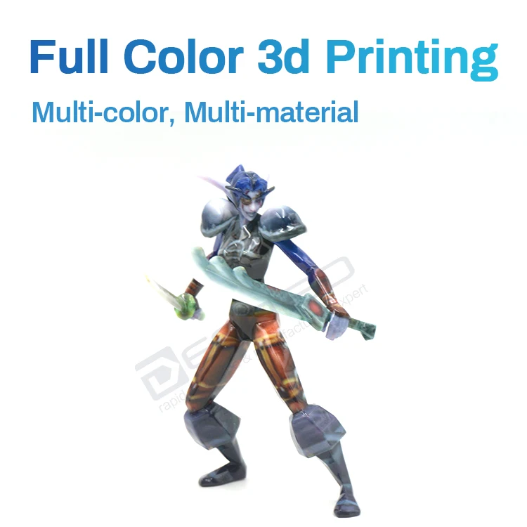 Stratasys polyjet Полноцветная 3d печать индивидуальный аниме-прототип модель портрет