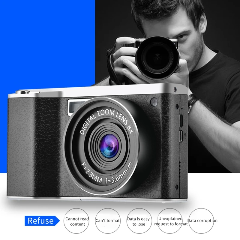Профессиональная цифровая камера для фотосъемки 24 миллиона пикселей