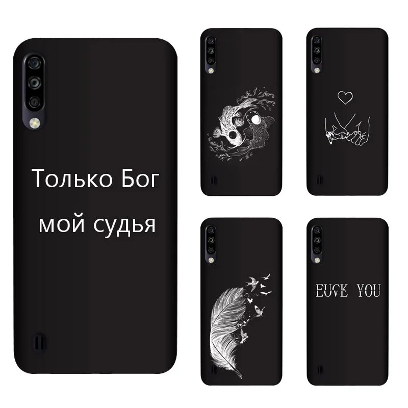 Мягкий силиконовый чехол из ТПУ для ZTE Blade A7 2020 задняя крышка с рисунком Матовые