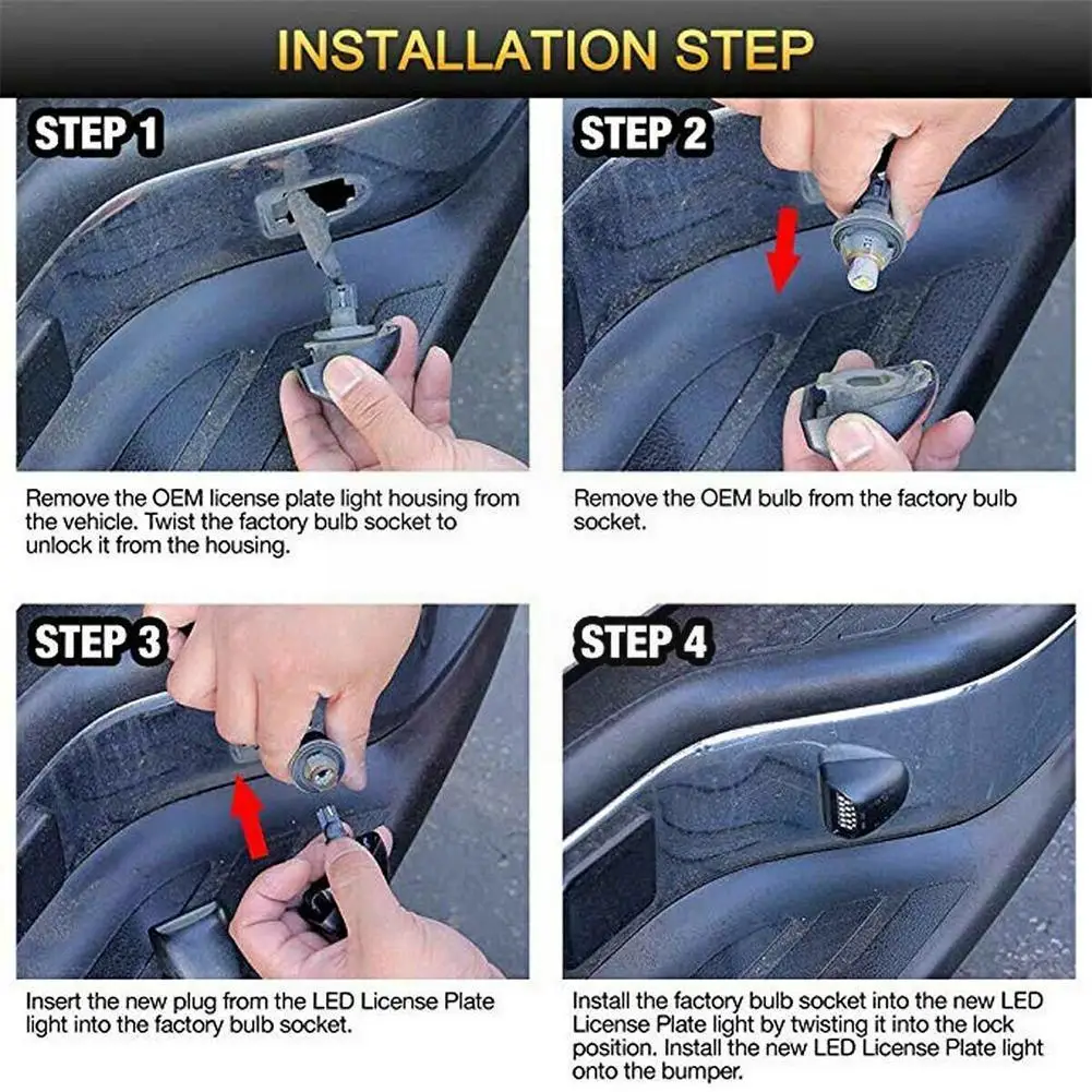 

Полный светодиодный светильник для номерного знака для CHEVROLET Sabo Bantahe, подсветка номерного знака, светильник льник для номерного знака F2P9