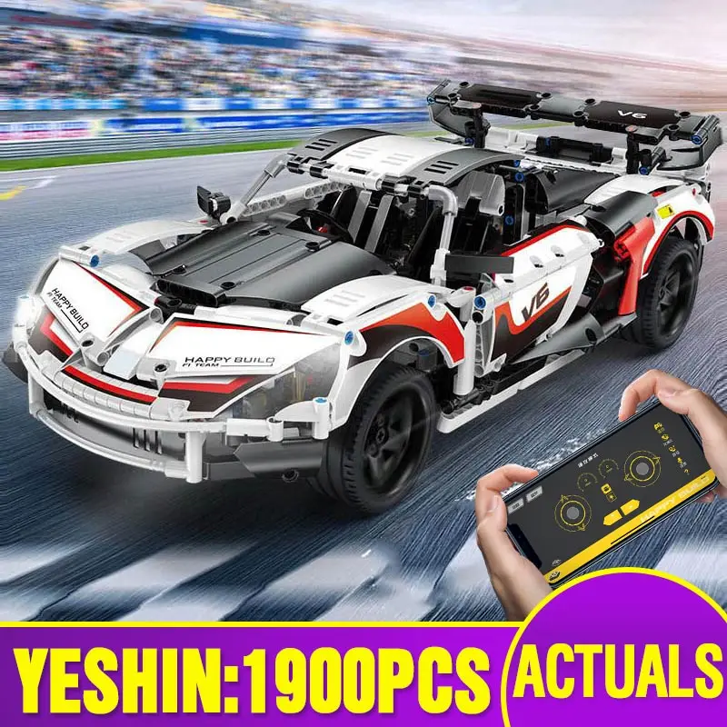 Креативные игрушечные автомобили 20097 Technic совместимые с MOC 31714 шина V6 сборная