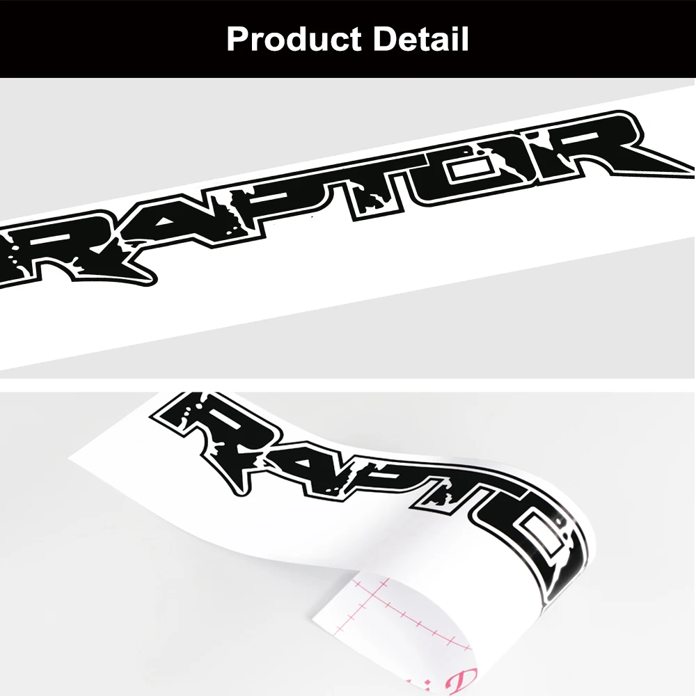 2 шт. автомобильные виниловые наклейки для Ford Raptor F150 F250 F350 F450 F550 F650 F750 - купить по