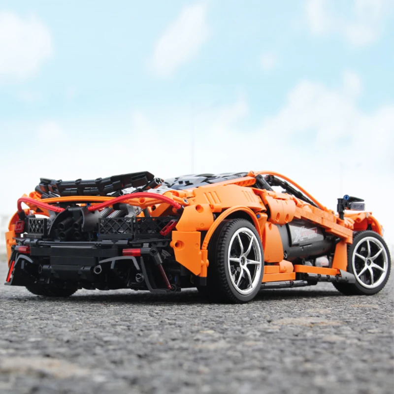 Новый Супер гоночный автомобиль модель Mclaren совместимый дизайн Voiture Moc 16015 IepinSet 20087