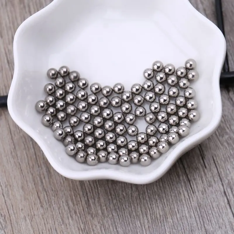 Professional 4mm Steel Beads for Slingshot Catapult Hunting - 100pcs Description Image.This Product Can Be Found With The Tag Names Beads, Sports Entertainment