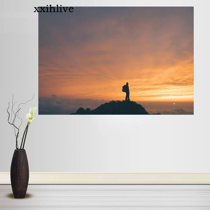 

Canvas Painting Natural Scenery Wall Art Mountain Posters And Prints Wall Pictures For Room Decoration Home Decor Customizable