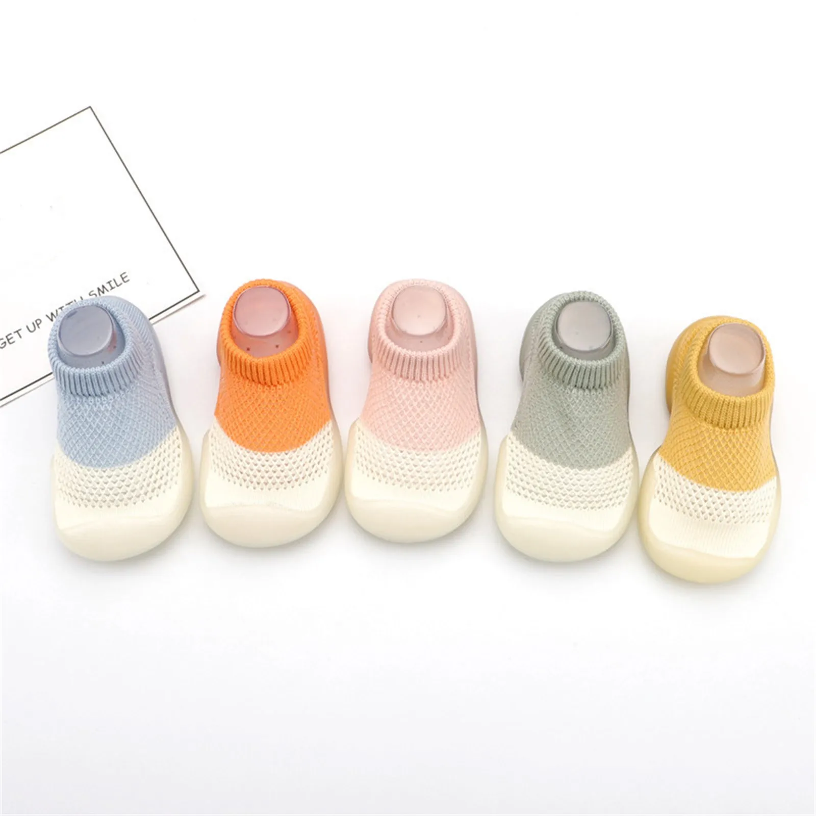 

2021, детская повседневная обувь, детские кроссовки, неглубокие эластичные носки для ног, Детские вязаные носки, сетчатые спортивные носки, ме...