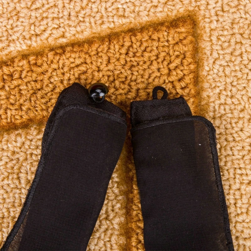 

Women Hollow out Lace Fake Collar with Diamond Beads Detachable Half Shirt Wrap