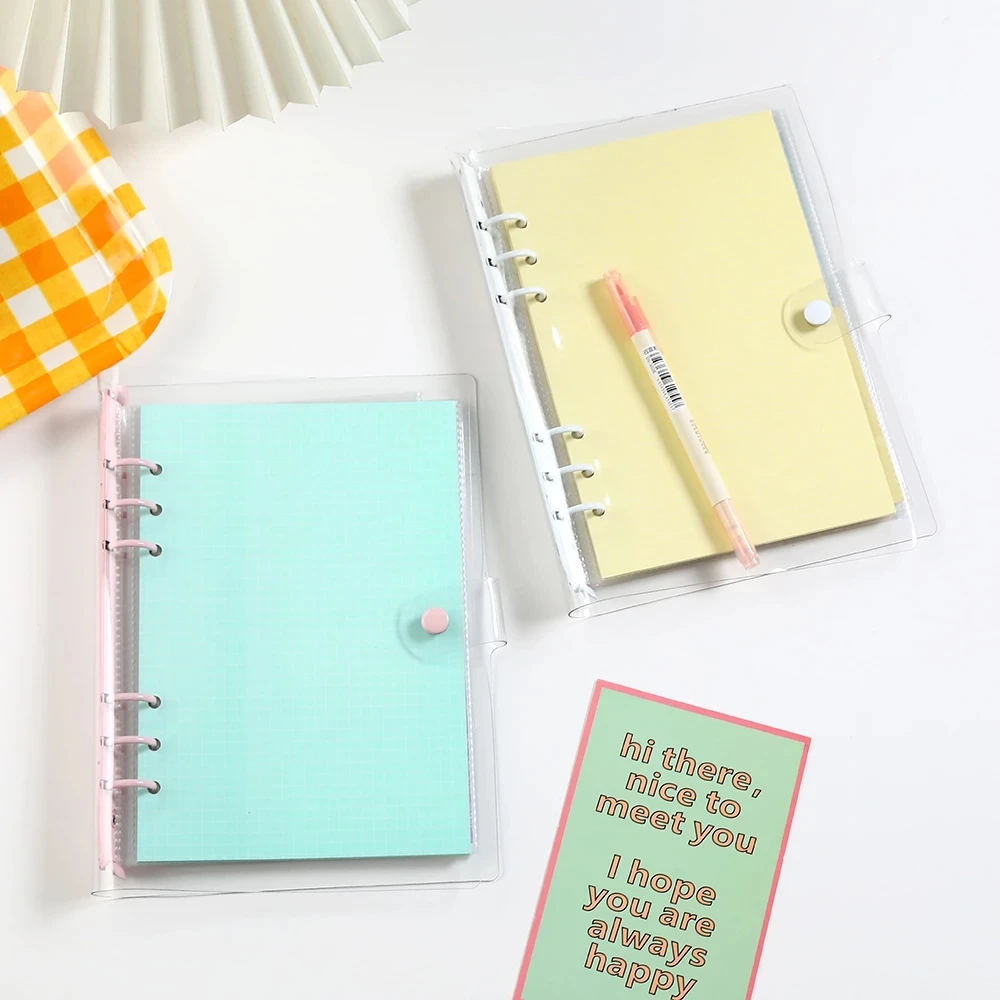 Обложка для блокнота A6/A5 сделай сам и фотокарточка ежедневник с прозрачной