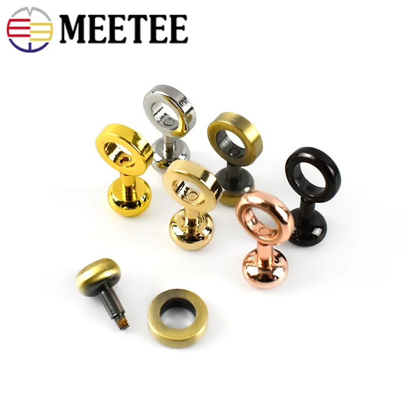 

Meetee 4/10 шт сумки на молнии трансформирующие пряжки аксессуары DIY сумки застежка-молния цепь Пряжка Отрегулируйте аппаратные кнопки Кожа рем...