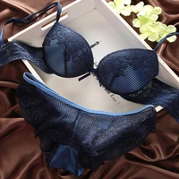 lingerie set sexy bra push up underwear women lace fashion thin cup wire less spring and summer bralette