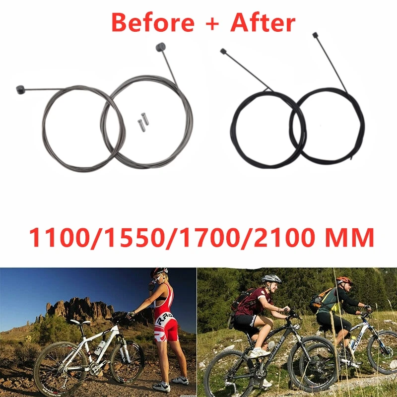 

Universal MTB Bike Shifting Wire Core Set Mountain Road Bicycle Brake Brake Gear Line Cable Front Rear Inner Outer Cycling Parts