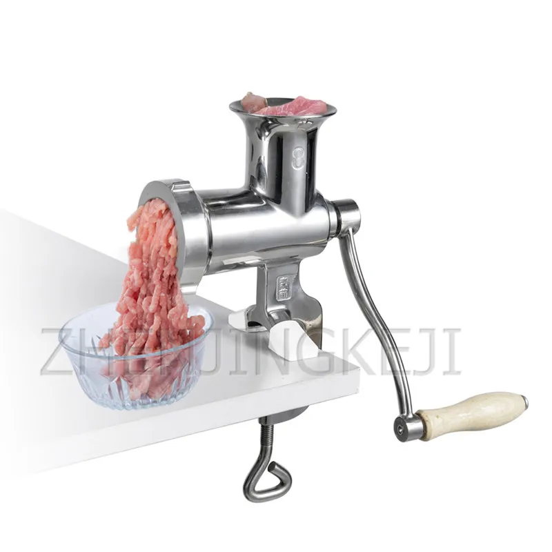 Hand Meat Grinder Home Stainless Steel Stuffing Machine Food Processor Sausage Filling Kitchen Appliances | Бытовая техника