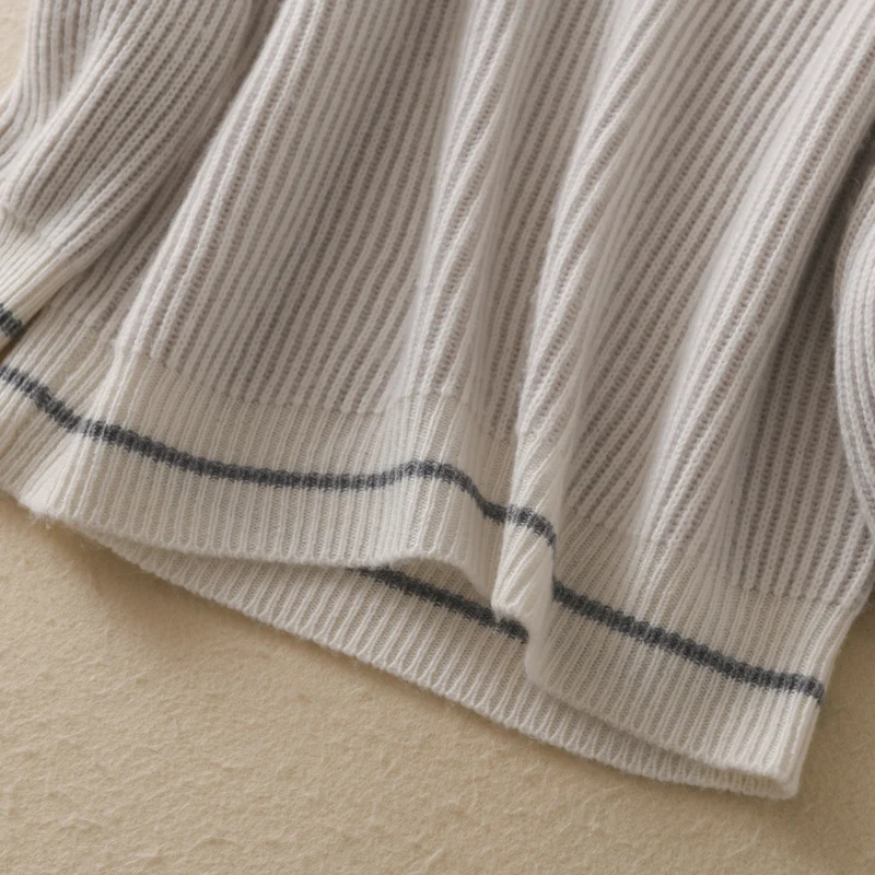 

Boutique Fashion New Casual Women O-Neck Warm Thickening Loose Cashmere Knitted Pullovers Female Long Sleeve Jumper Girl Clothe