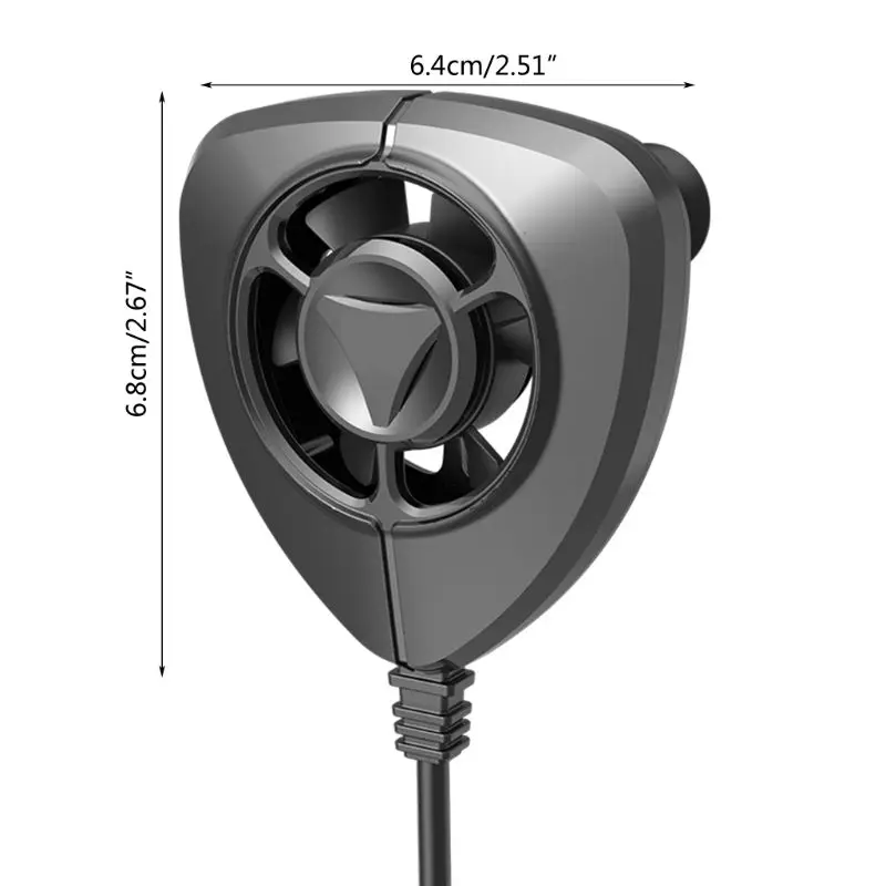 

Portable Cooling Fan Gamepad Handle Radiator Mobile Phone Cooler for iPhone