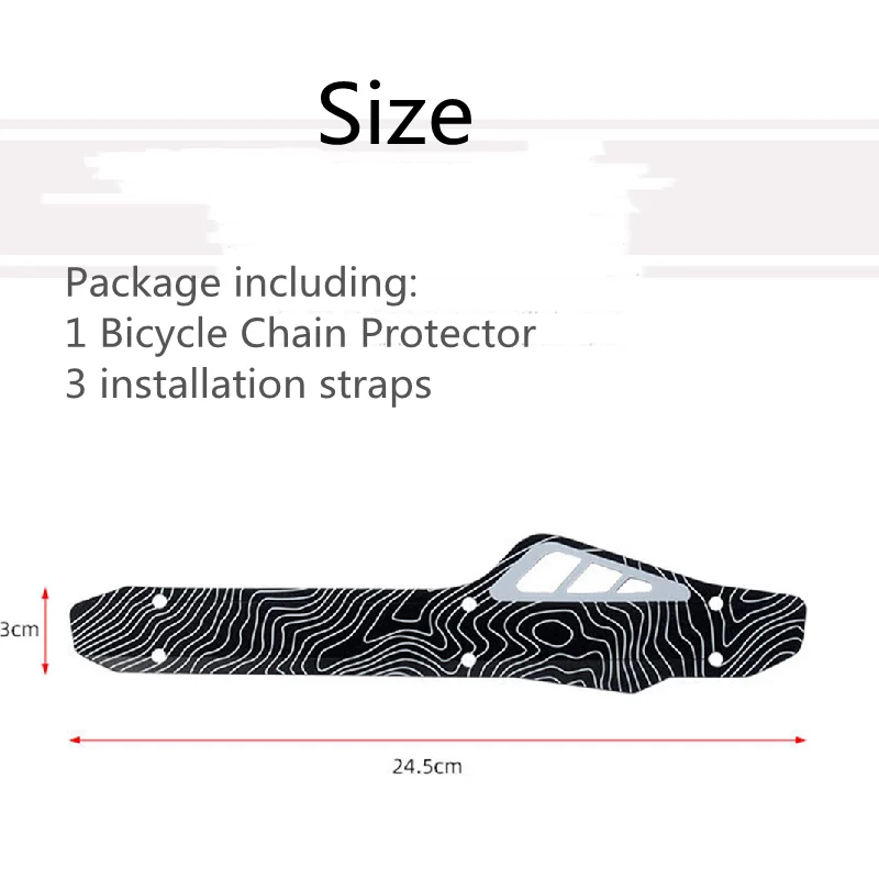 

Bicycle Chain Protection Chain Stay Guard Cover Mountain Bike Cycling Frame Protector Fork Guard Cover Pad Bike Accessories