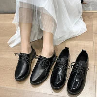 soft shoes woman 2021 pointed toe casual female sneakers all match shose women oxfords womens modis british style new cross