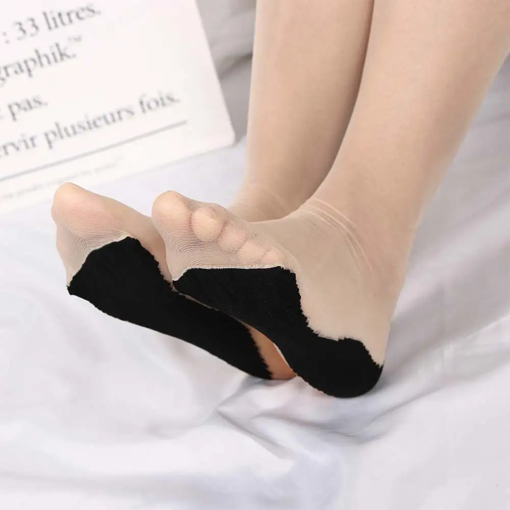 1 pair Stylish Retro Sexy Jacquard Backside Line English Love Letter Tattoo Tights Tigh Women Lady Girl Stockings Pantyhose