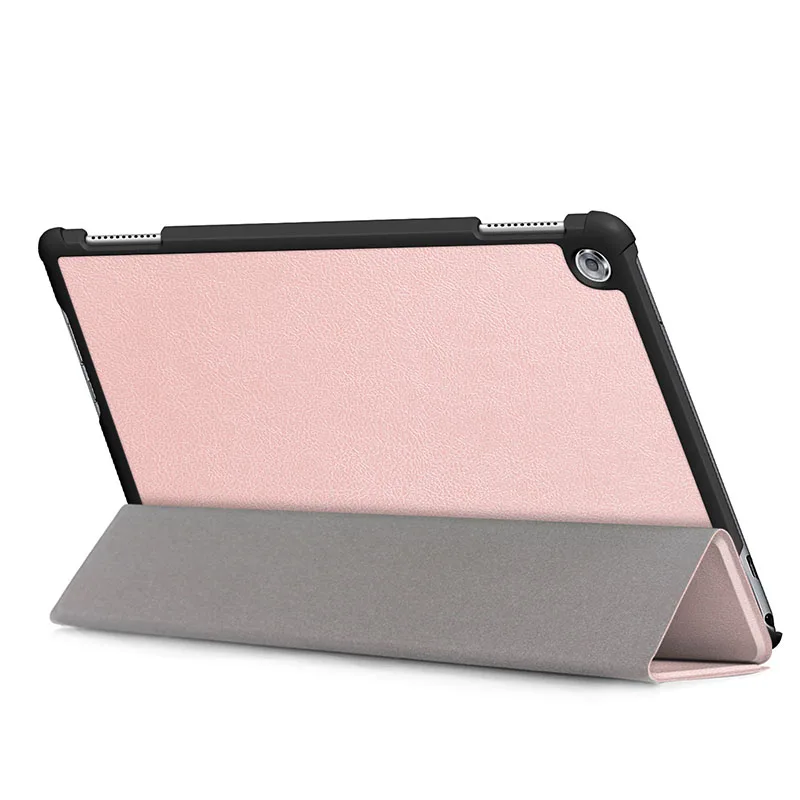 Чехол для Huawei MediaPad M5 Lite 10 BAH2-W19/L09/W09 Ультратонкий чехол-подставка из искусственной кожи для медиа-планшета M5 Lite 10,1"