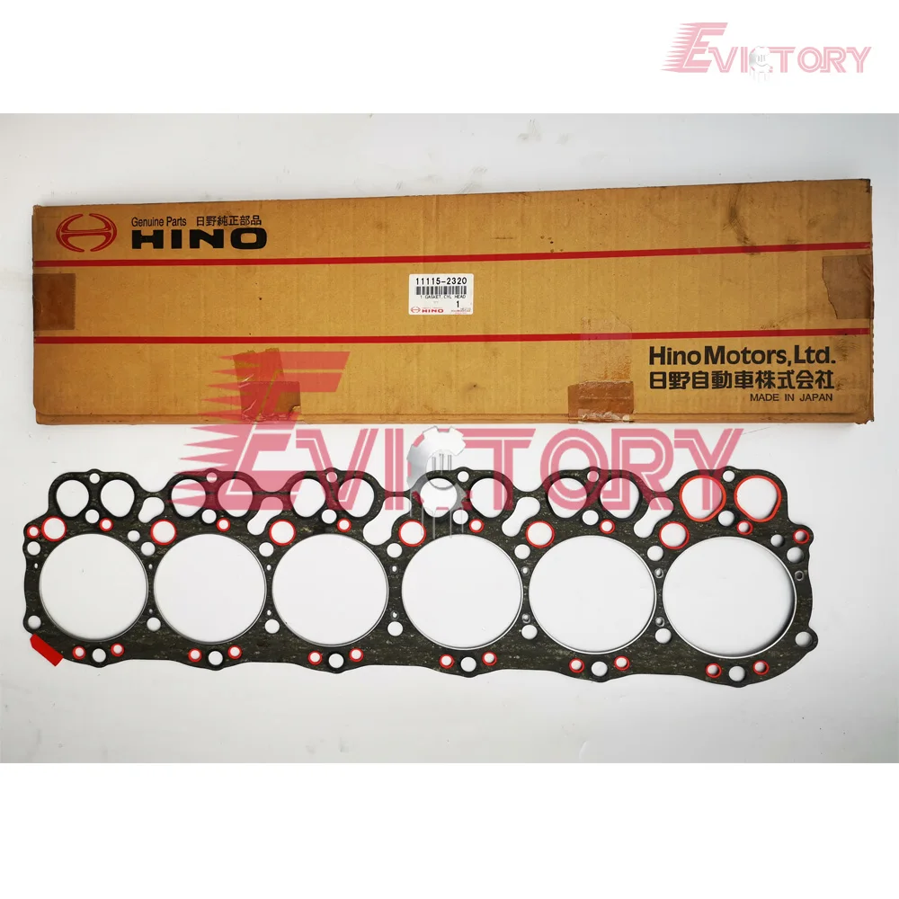 

Полный комплект прокладок головки цилиндра для HINO H07C H07CT H07C-T