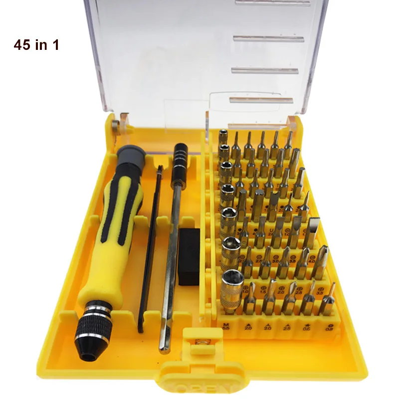 

Multi-Function Screwdriver Set Portable Home Manual DIY Eyes Mobile Computer Repair Precision Repair Tool Set