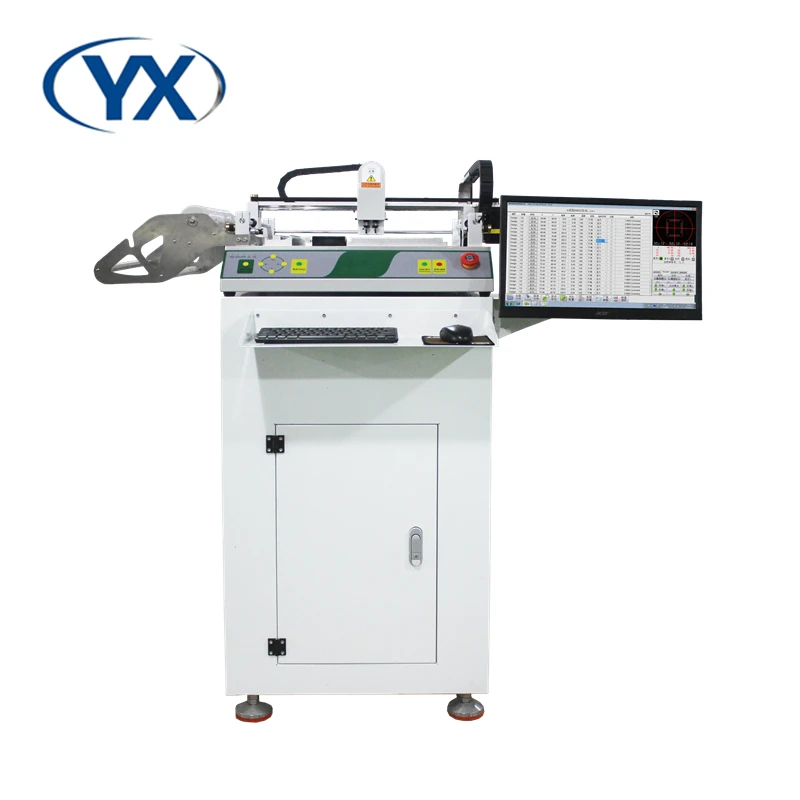 Billig Volle Automatische 2 Pick Köpfe Und Ort Maschine Mit Visuelle System SMT Desktop Pick Und Ort Maschine
