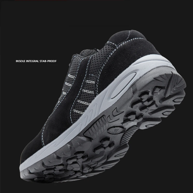 Высокое качество Сталь носок Кепки Non-slip Для мужчин сапоги Smash-proof ножевой