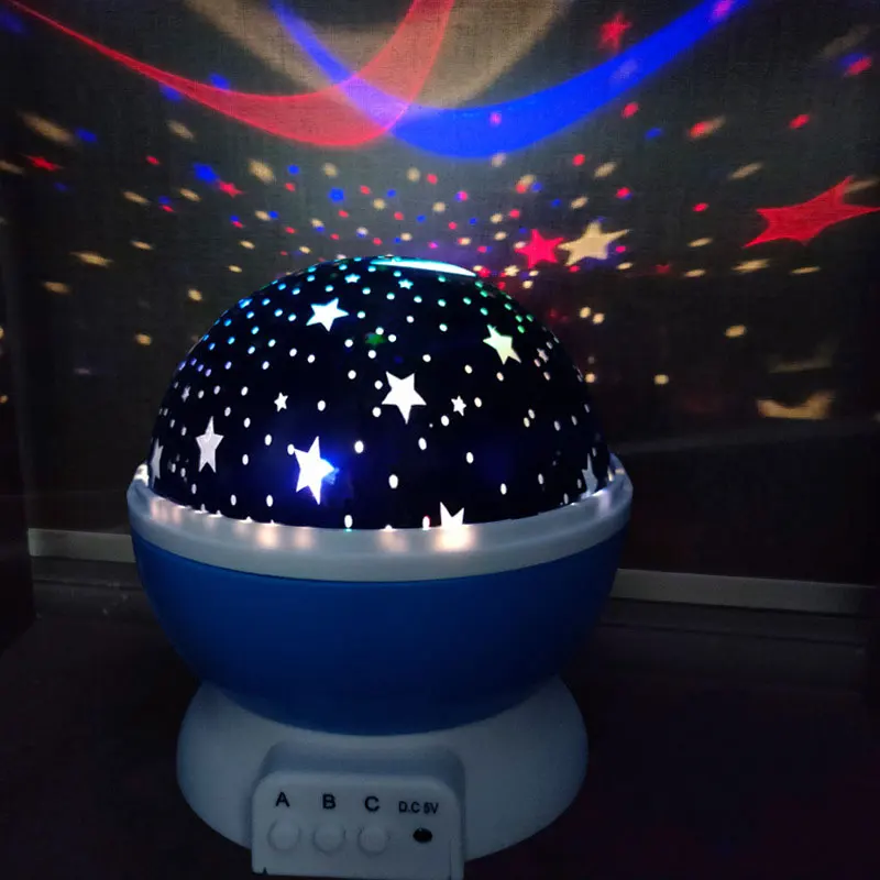 

Starry Sky Projection Lamp Spherical Rotating Led Romantic Sky Full Atmosphere Starry Sky Lamp