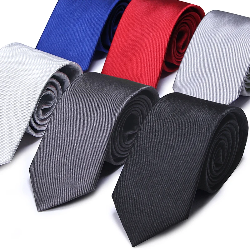 

2019 New Fashion Ties Men Business Casual 8cm Solid Color 100% Silk Tie Wedding Ties for men Designers Brand with Gift Box