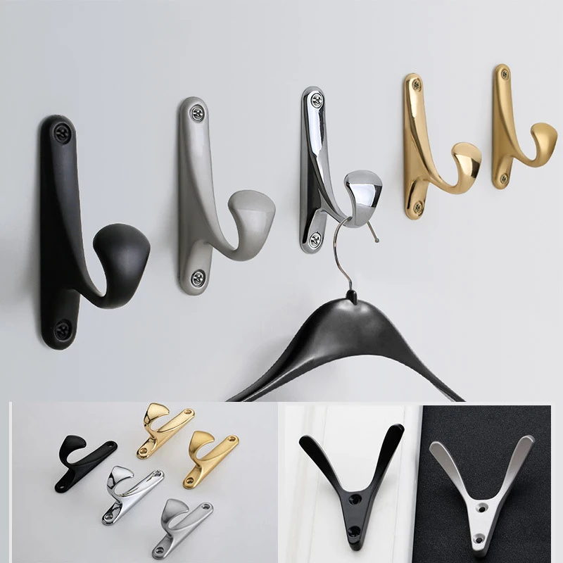 1x стены крючок для одежды черного серебристого и золотистого цвета