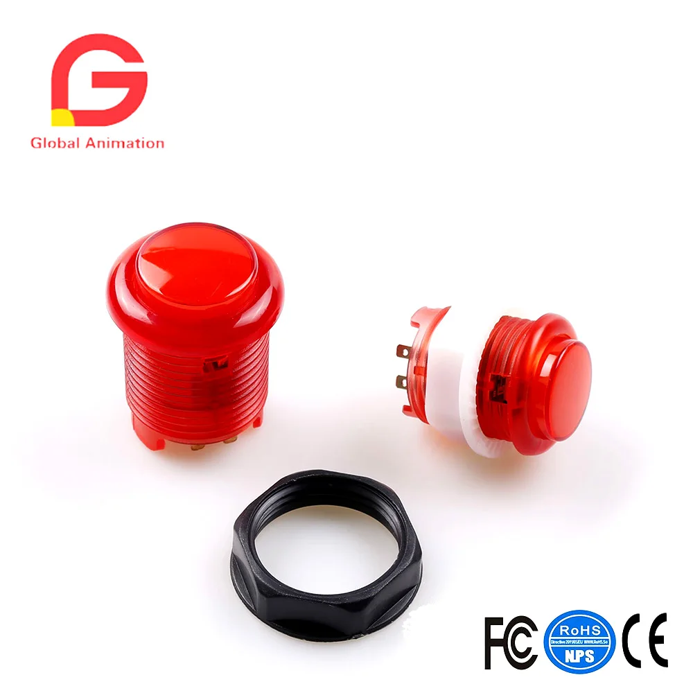 Аркадные игровые комплекты запчасти DIY USB энкодер + ДЖОЙСТИК 10 X Светодиодная