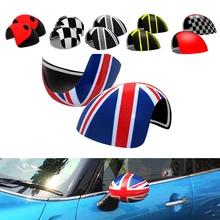 KJAUTOMAX For Mini Cooper R50 R52 R53 Rearview Side Wing Mirror Cover Caps Right Steering Car Styling Accessories