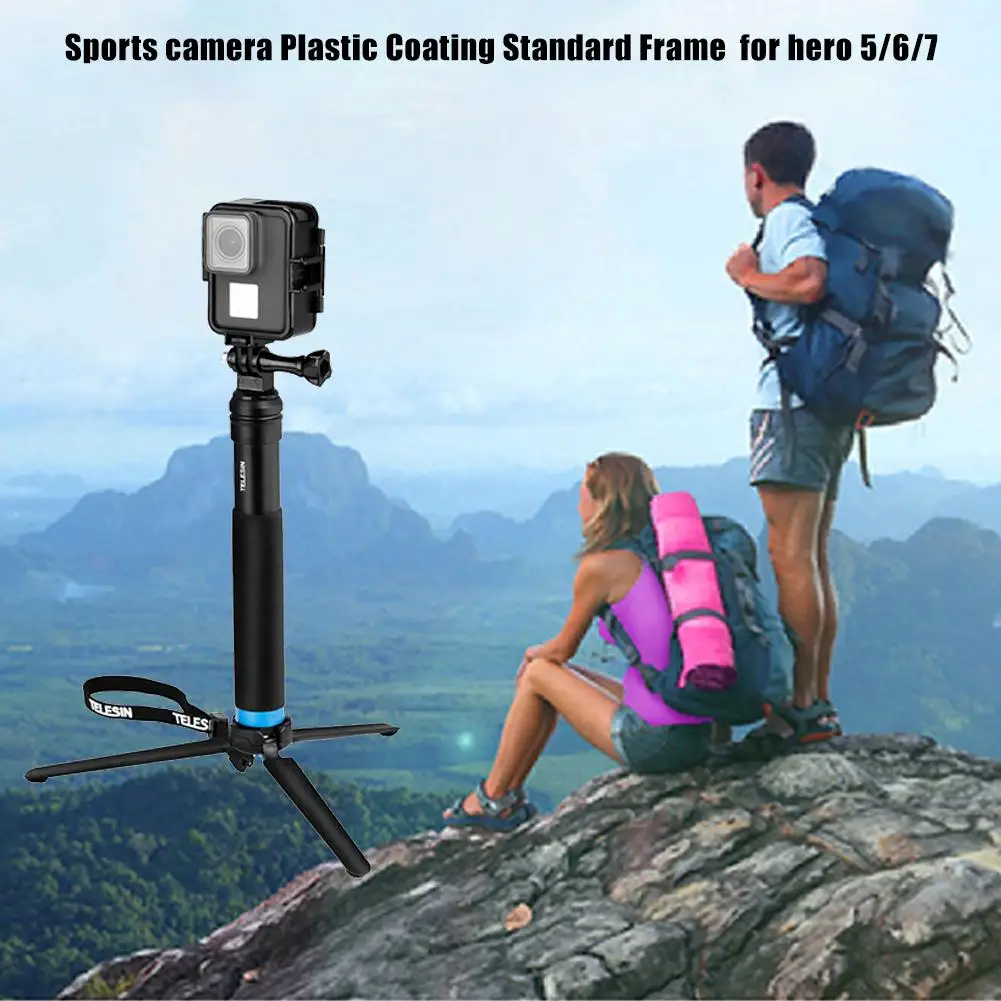 Вертикальная защитная рамка TELESIN для спортивной камеры портативный Стандартный