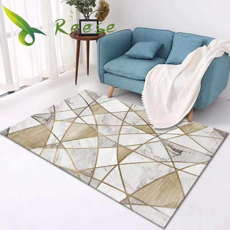 Декоративные ковры для гостиной мраморные полосы простой скандинавский декор
