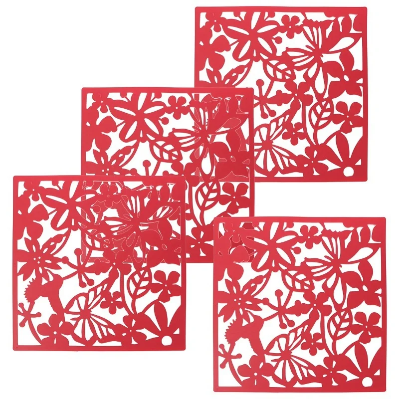 Fashion 4 Pcs Butterfly Bird Flower Hanging Screen Partition Divider Panel Room Curtain Home Decor | Дом и сад