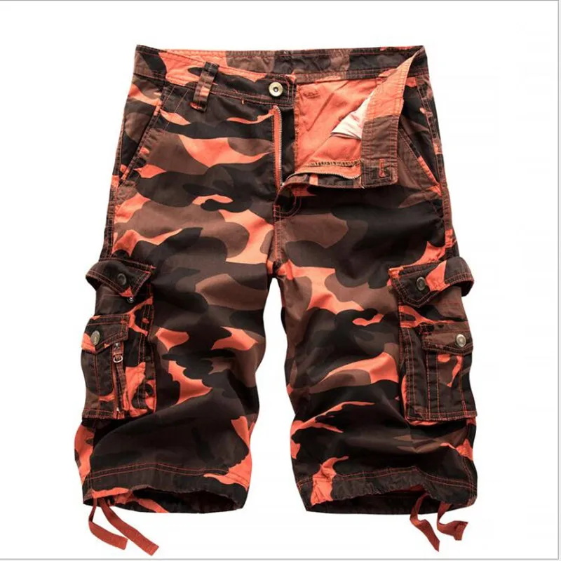 Военный камуфляж брюки карго шорты для женщин 2021 летний модный комплект одежды