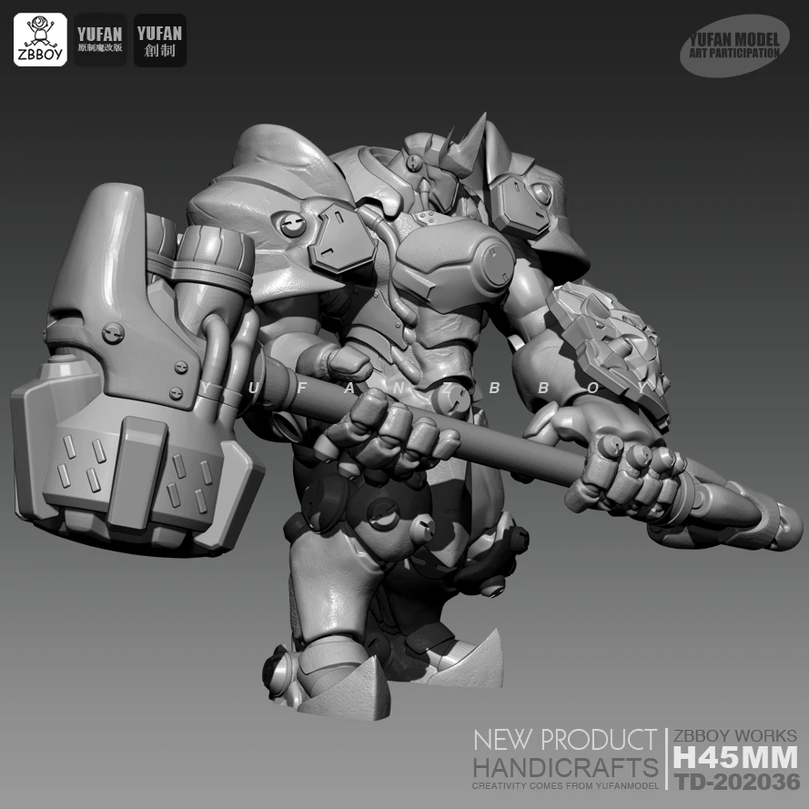 

45MM Resin model kits figure colorless and self-assembled TD-202036