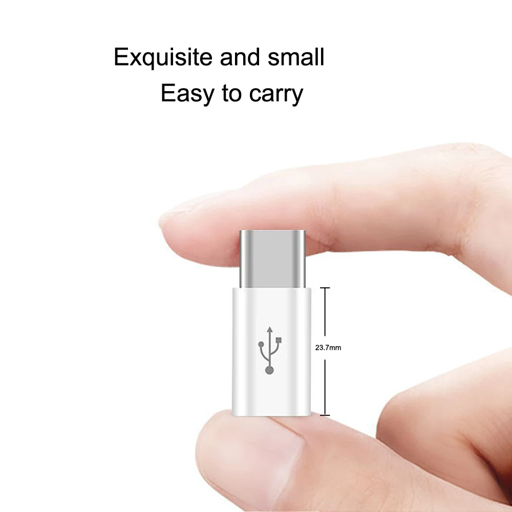 Адаптер Micro Usb PUJIMAX переходник типа с usb на TypeC для Huawei Macbook Oneplus Xiaomi зарядное