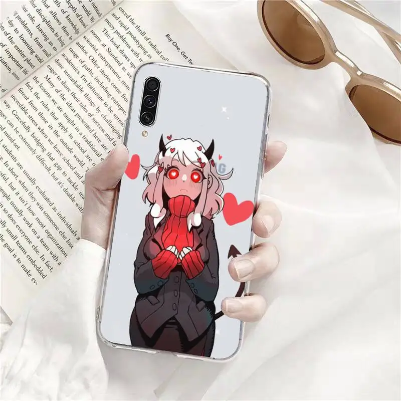 

Devil woman cool painting Phone Cases Transparent for Samsung A71 S9 10 20 HUAWEI p30 40 honor 10i 8x xiaomi note 8 Pro 10t 11