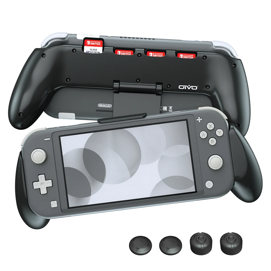 Держатель ручки OIVO для Nintendo Switch Lite ассиметричный держатель контроллера карта