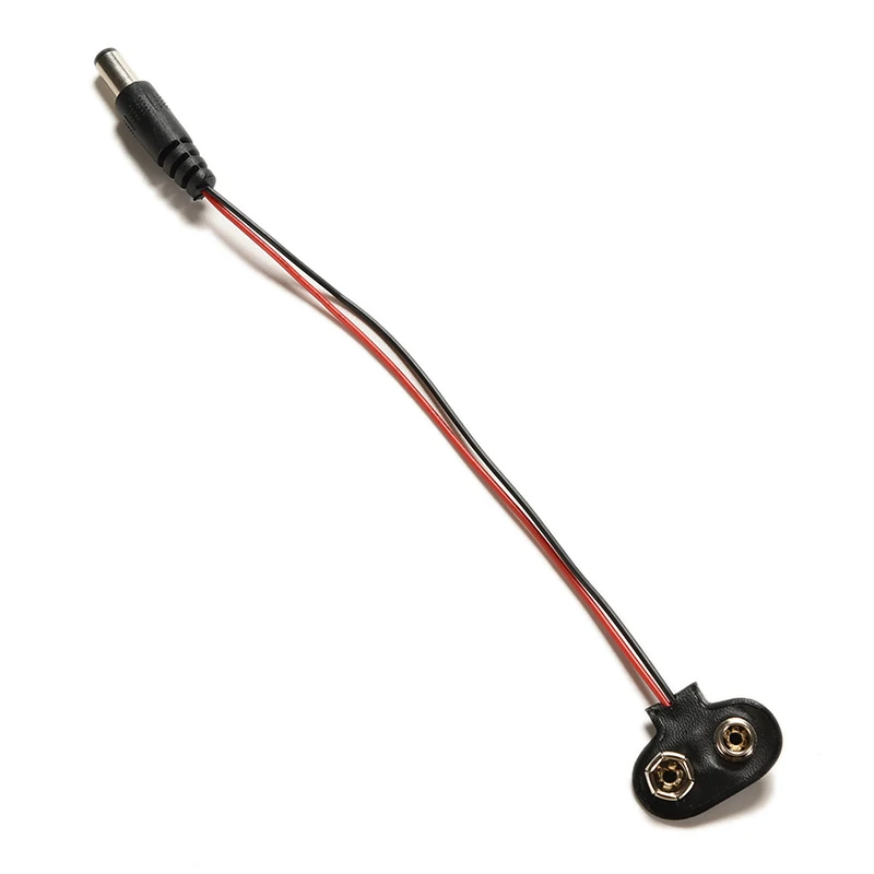 1/2/3/5/10PCS 9V DC Battery Power Cable Plug Clip Barrel Jack Connector for DIY I T type Wholesale | Обустройство дома