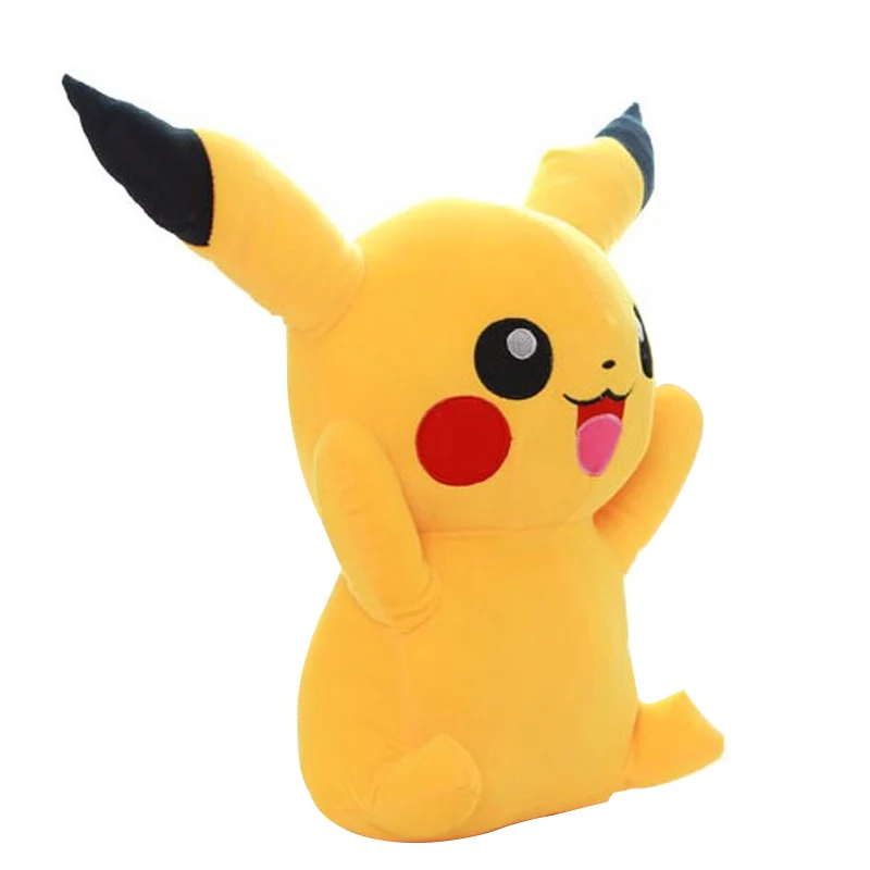 Горячие игрушки 60 см огромный размер Пикачу мягкие плюшевые каваи подушка милые