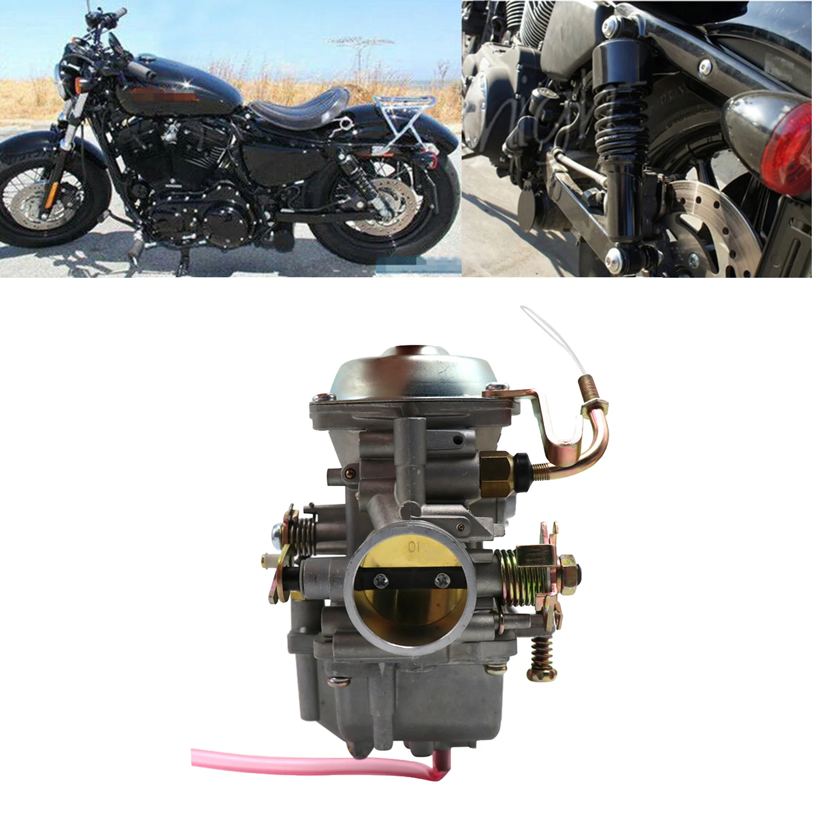 

Engine Carburetor Carb Carburetor Replacement for Suzuki 250QY 250E-A 250GS Spare Parts Easy Install Engine Accessories