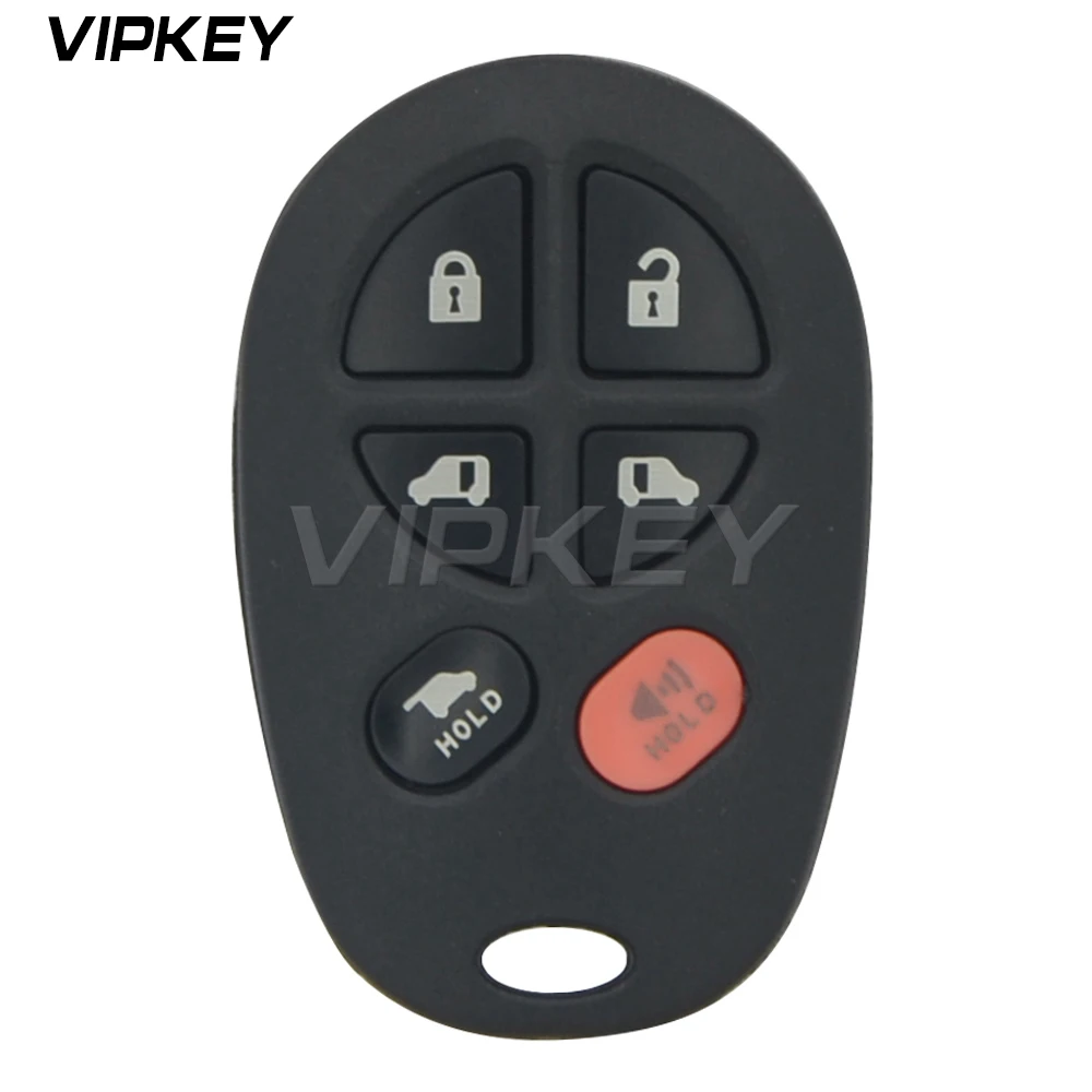 Пульт дистанционного управления Remtekey GQ43VT20T 6 кнопок 315 МГц для Toyota Sienna 2005 2006 2007 2008