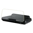 C500 автомобиля HUD складной OBD головой вверх Дисплей лобовое стекло Скорость проектор Температура воды Напряжение более Скорость Предупреждение сигнализации Системы