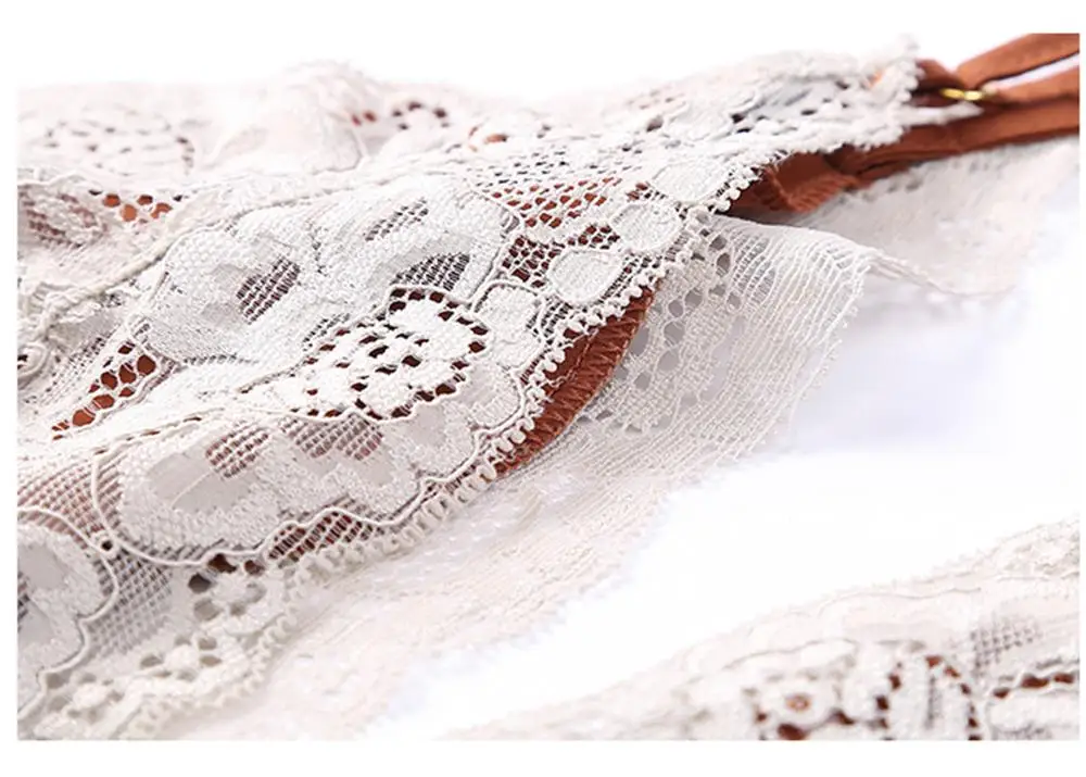 

Women's Lace Embroidery Erotic Sexy Sleepdress Nightgown Nightdress Sexi Sleepwear Underwear Lingerie Set Silk Satin Cut Out
