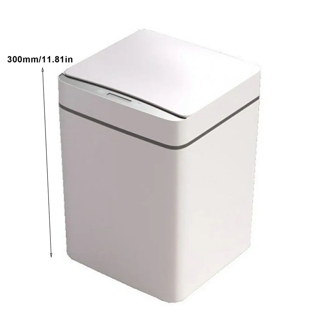 

Smart Trash Can Automatic Induction Flip-Top Garbage Classification Household Office Kitchen And Bathroom Special Trash Can