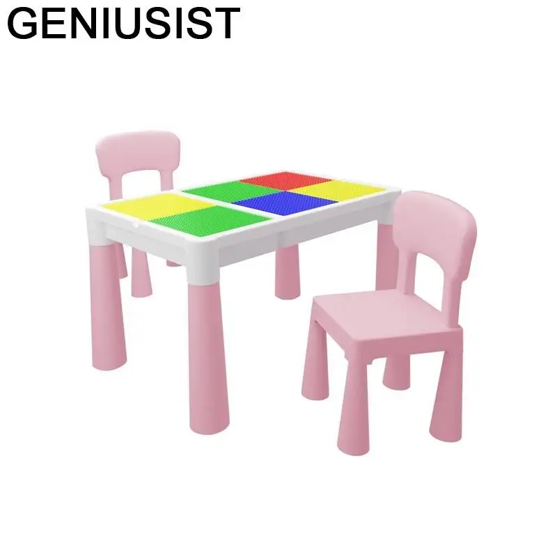 

Estudo Kindertisch Per Toddler Tavolo Bambini Chair and Escritorio Y Silla Game Study for Mesa Infantil Enfant Kinder Kids Table