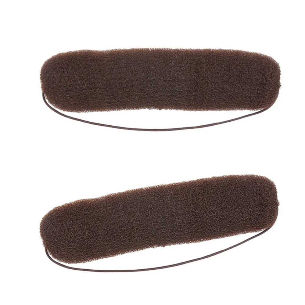 Новый Диспенсер для волос губка Резиновая лента завивки Пончик приспособление