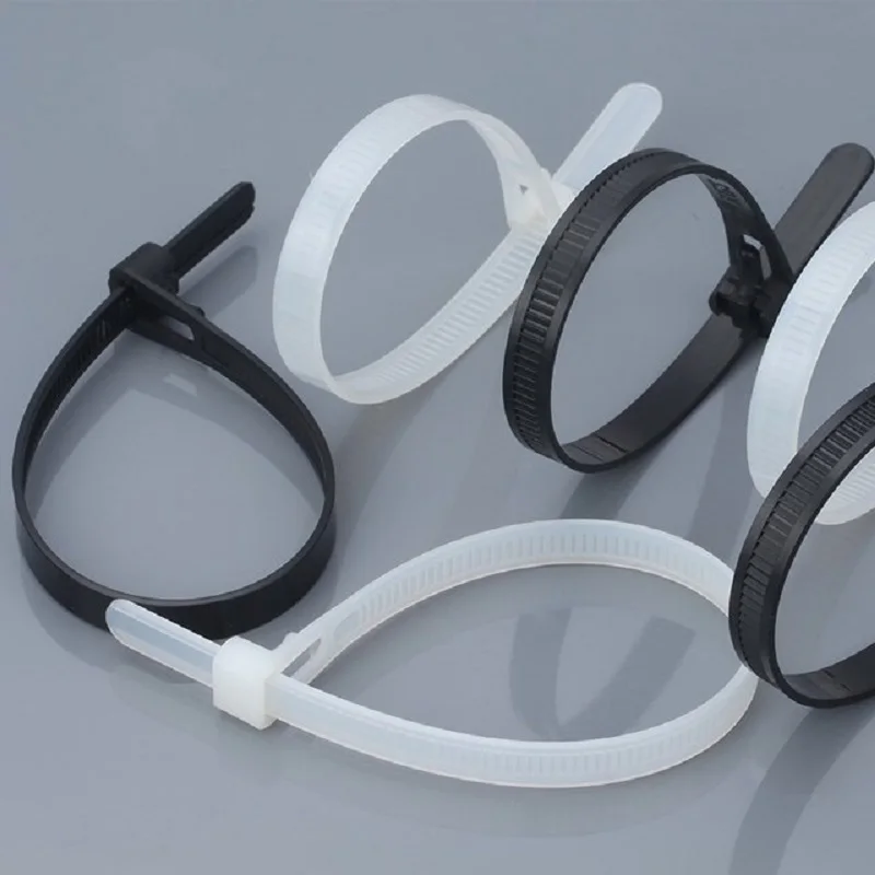 Многоразовые нейлоновые кабельные стяжки 100 шт. одобренные UL Rohs Нейлоновые