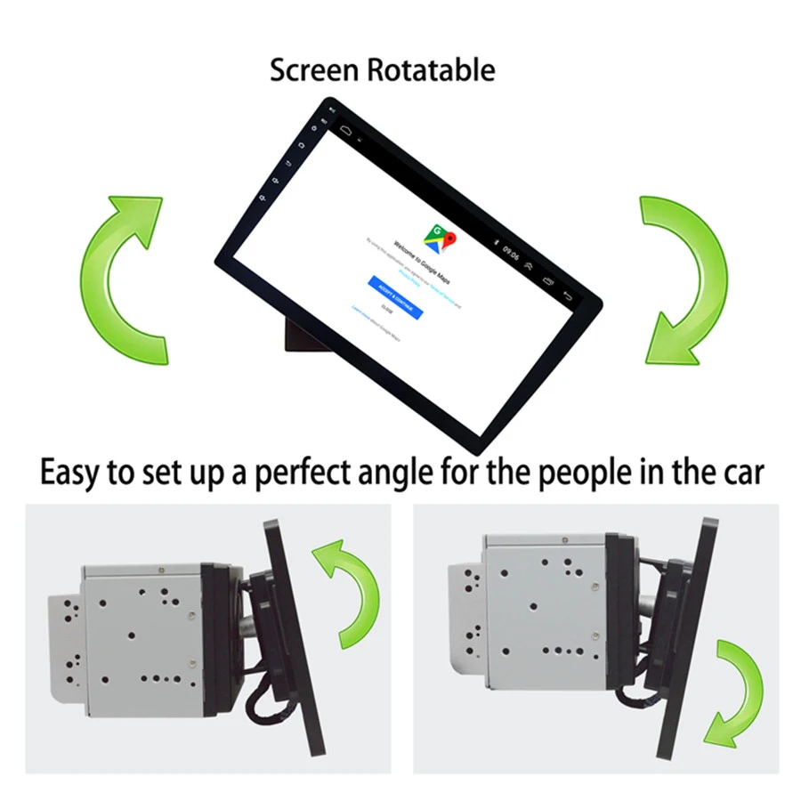 10 1 &quotAndroid 9 2G RAM 2DIN Регулируемый автомобильный мультимедийный плеер Авто Радио 2 Din